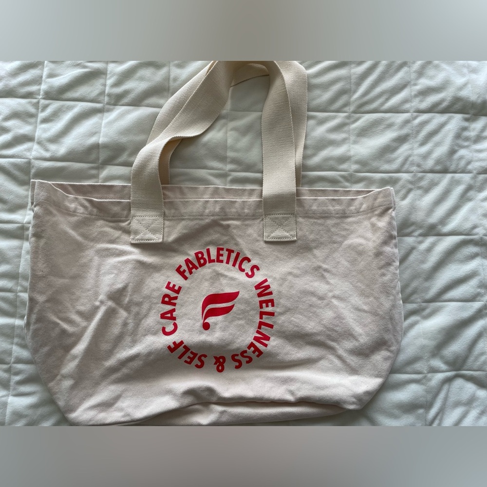 Fabletics Wellness Canvas Tote